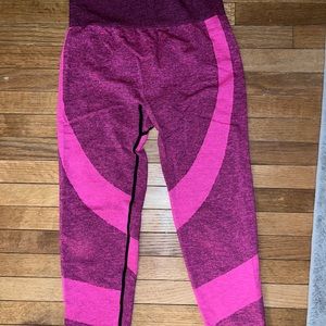 pink leggings